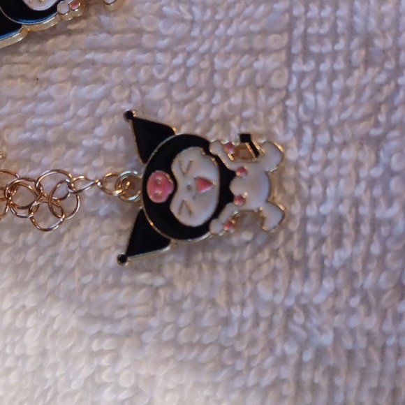 Hand Crafted Hello Kitty's Kuromi Starlight Earrings - Picture 8 of 9